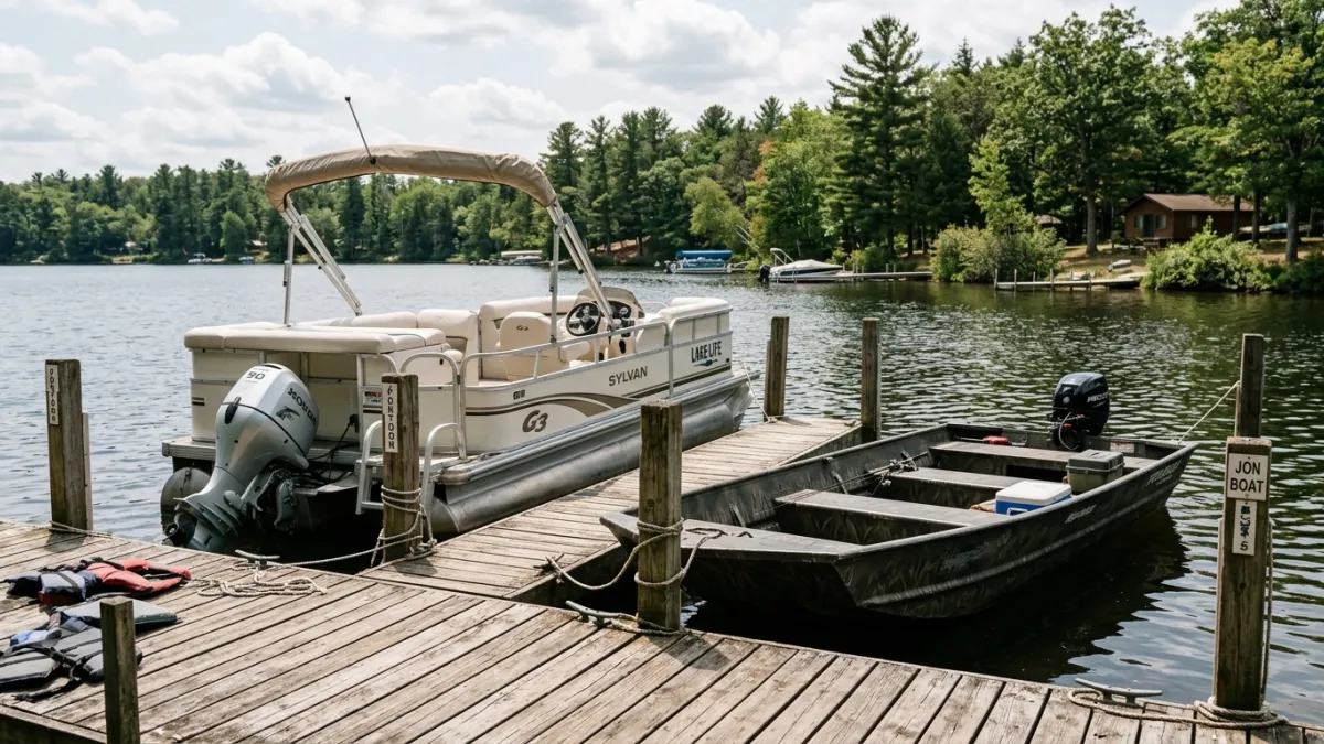 Battle of the Flat-Bottoms: Pontoon vs. Jon Boat – Which One Is Right for You?