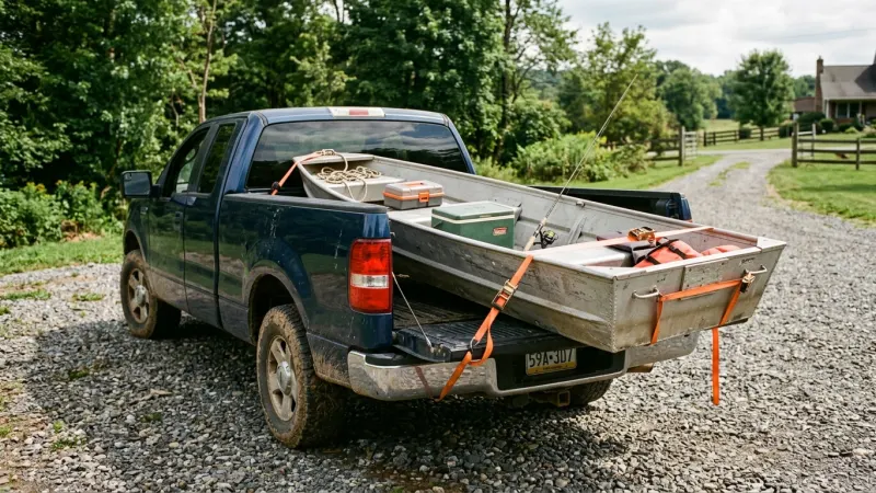 Will a 10 ft Jon Boat Fit in a Truck Bed?