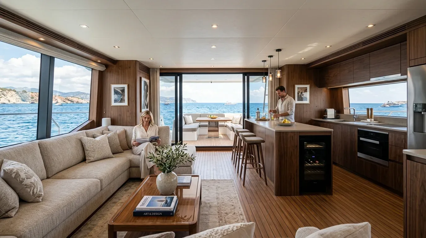 Aquila 54 Specs, Layout & Onboard Features Explained