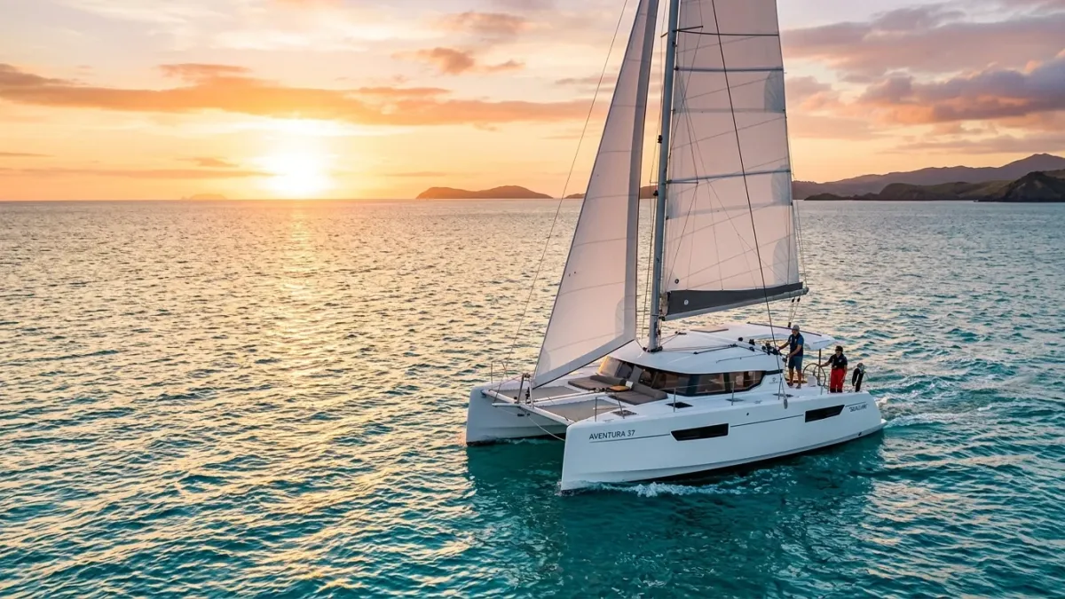 Why the Aventura 37 Catamaran Is Ideal for Long-Distance Cruising