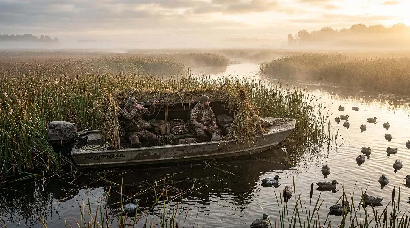 The Ultimate Guide to BeaverTail Boats & Blinds for Waterfowl Hunting