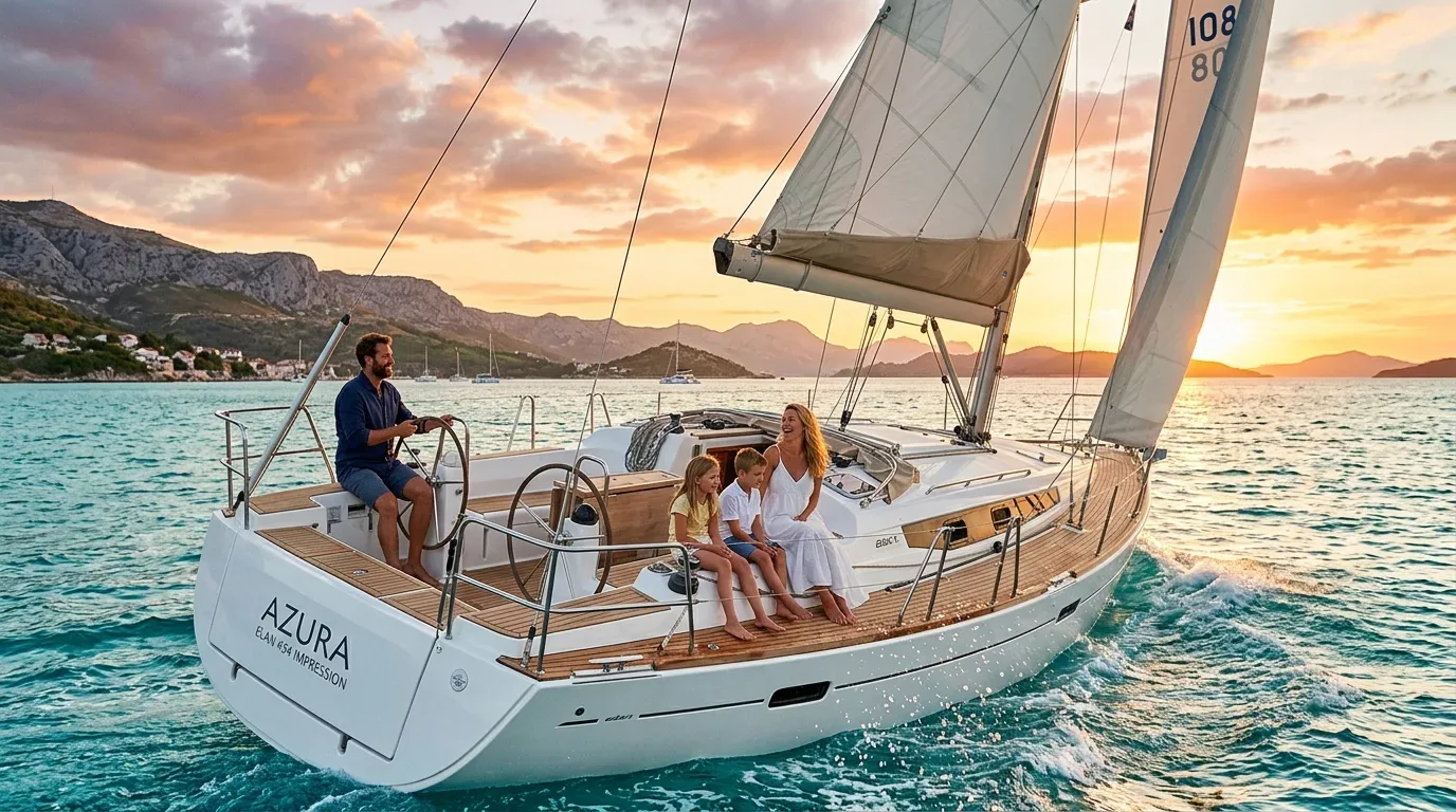 Why the Elan 434 Impression Is Ideal for Family and Charter Sailing