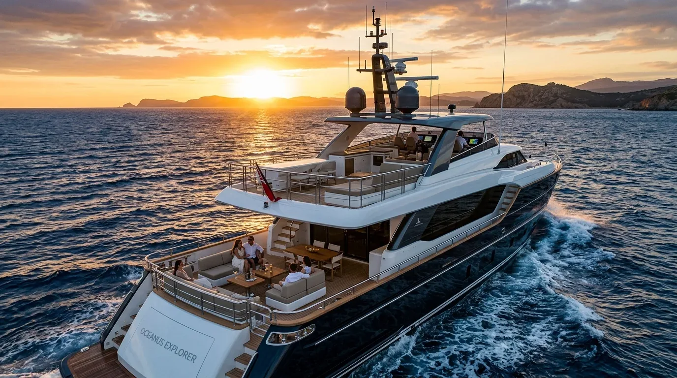 Equipping Your Motor Yacht for Extended Cruising: Comfort, Safety, and Self-Sufficiency