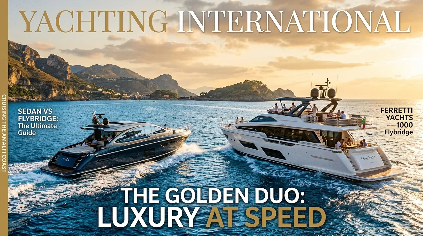 Flybridge vs. Sedan: Choosing Your Perfect Motor Yacht Layout