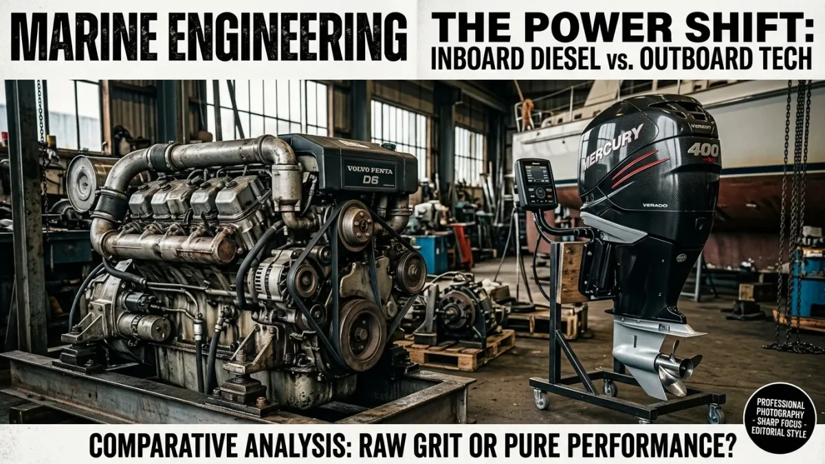 Marine Diesel vs Outboard Engines: Long-Term Reliability and Cost Comparison