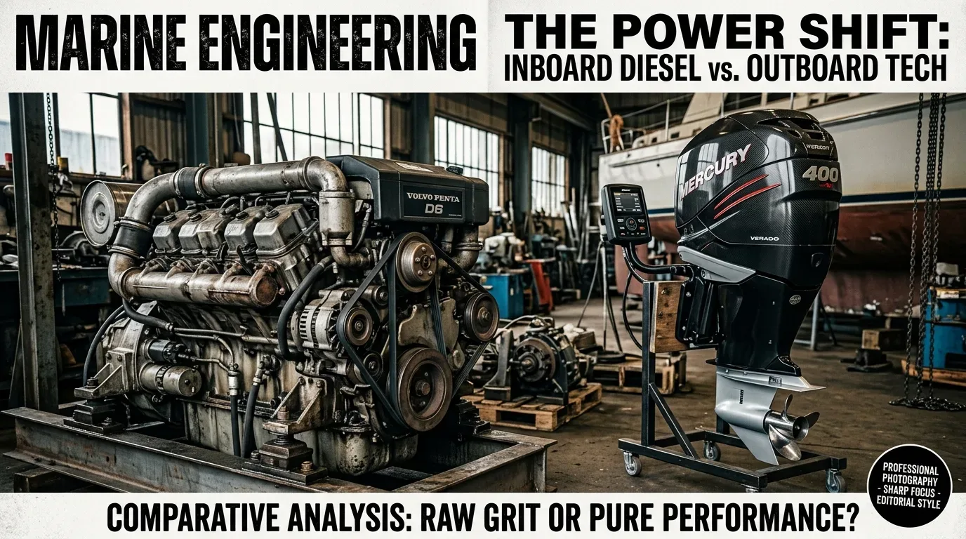 Marine Diesel vs Outboard Engines: Long-Term Reliability and Cost Comparison