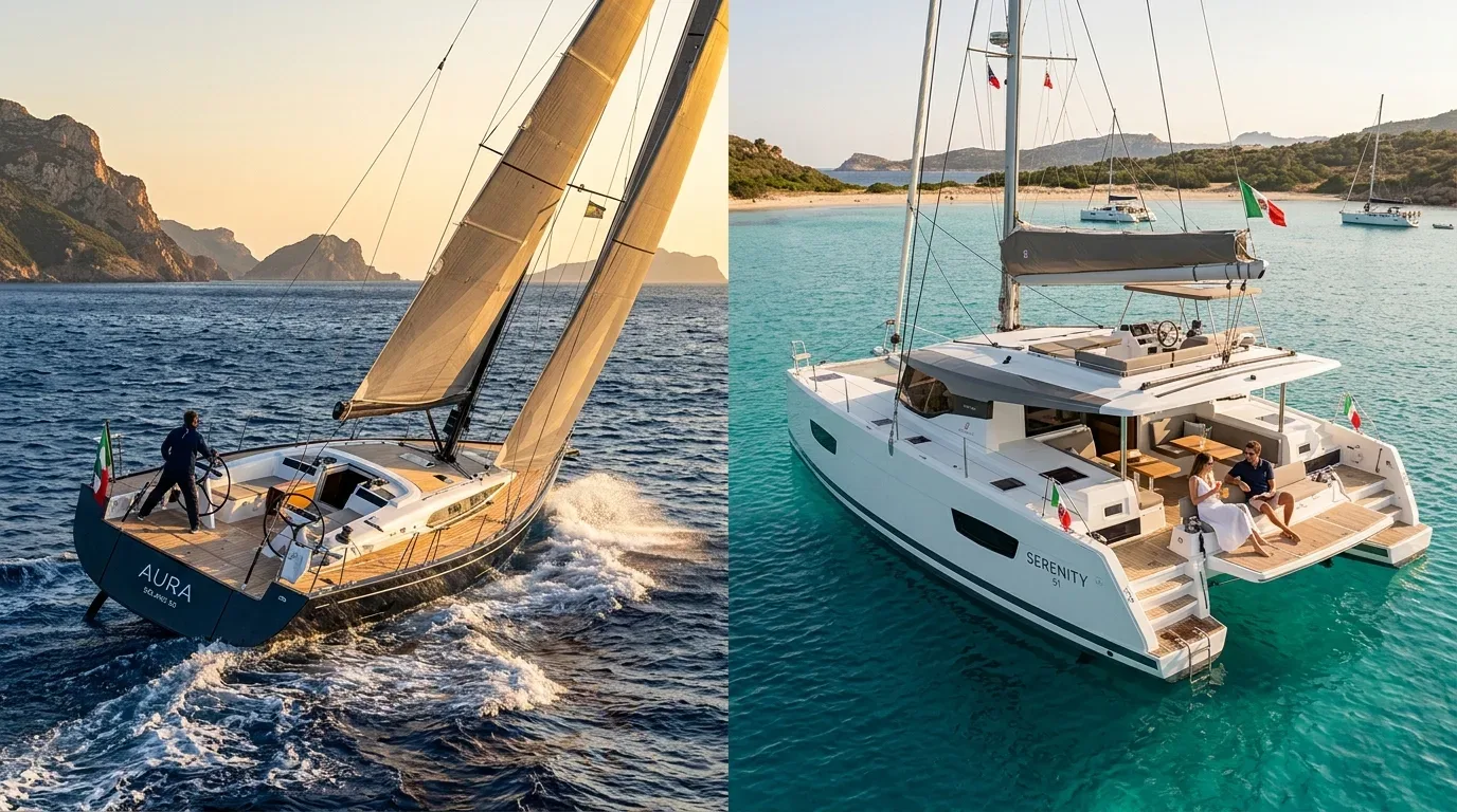 Monohull vs. Catamaran: Choosing Your Perfect Sailing Yacht