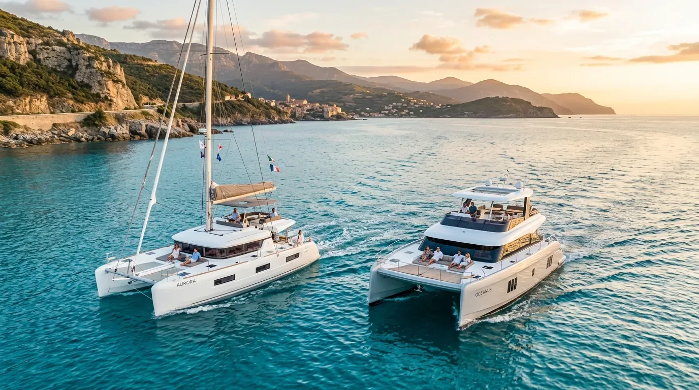 Power Catamaran vs. Sail Catamaran: Which is Right for Your Cruise?