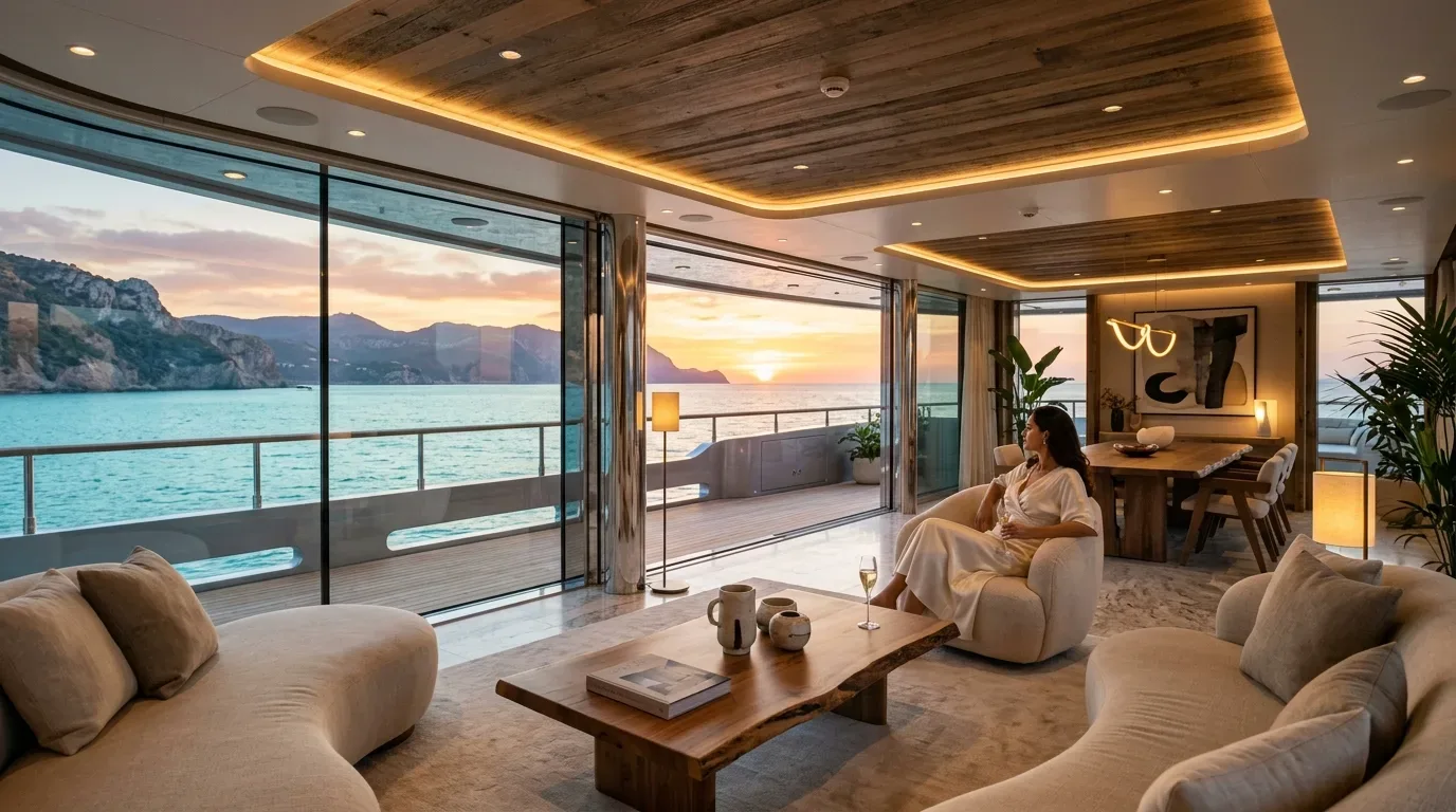 Your Yacht, Your Sanctuary: Unveiling Luxury Interior Design Trends & Customization