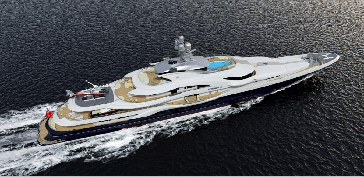 Discovering Elegance: The Attessa IV Yacht – A Marvel of Luxury on the High Seas 1 Attessa IV Yacht