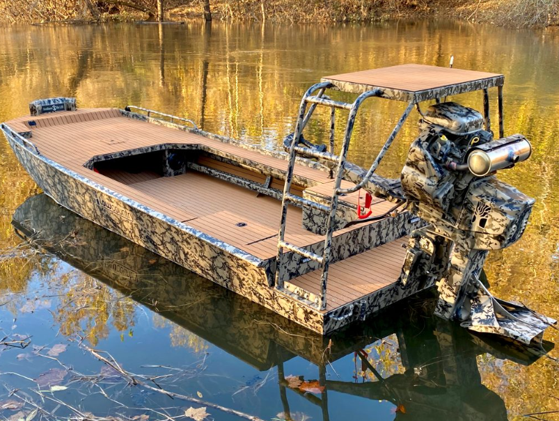 2010 custom duck boat cajun​