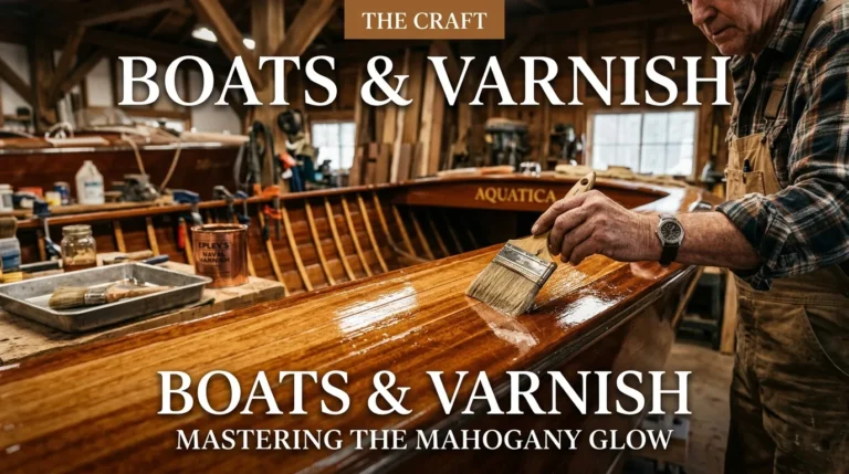 Bringing Back the Brilliance: Your Guide to Varnishing a Classic Wooden Boat