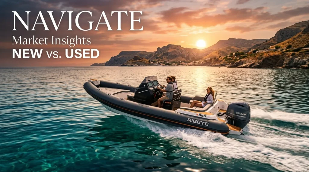 For this article, select a creative concept directly related to the topic, and create visuals with cinematic quality and the aesthetic of an editorial magazine cover, ensuring each composition is unique and distinct. The visuals must be in landscape format, with a 16:9 aspect ratio, and feature a wide, horizontal composition—vertical or square formats are strictly prohibited. Wide landscape format only, no portrait, no square.“Decoding the Ribeye A550 Price: New vs. Used Market Insights”