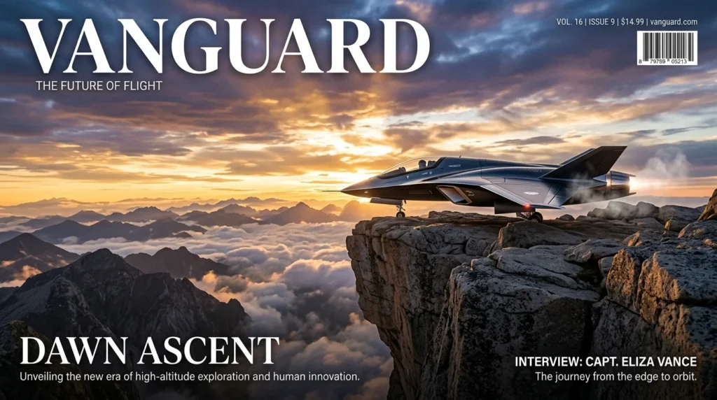 For this article, select a creative concept directly related to the topic, and create visuals with cinematic quality and the aesthetic of an editorial magazine cover, ensuring each composition is unique and distinct. The visuals must be in landscape format, with a 16:9 aspect ratio, and feature a wide, horizontal composition—vertical or square formats are strictly prohibited. Wide landscape format only, no portrait, no square.“Ready to Take Flight?”