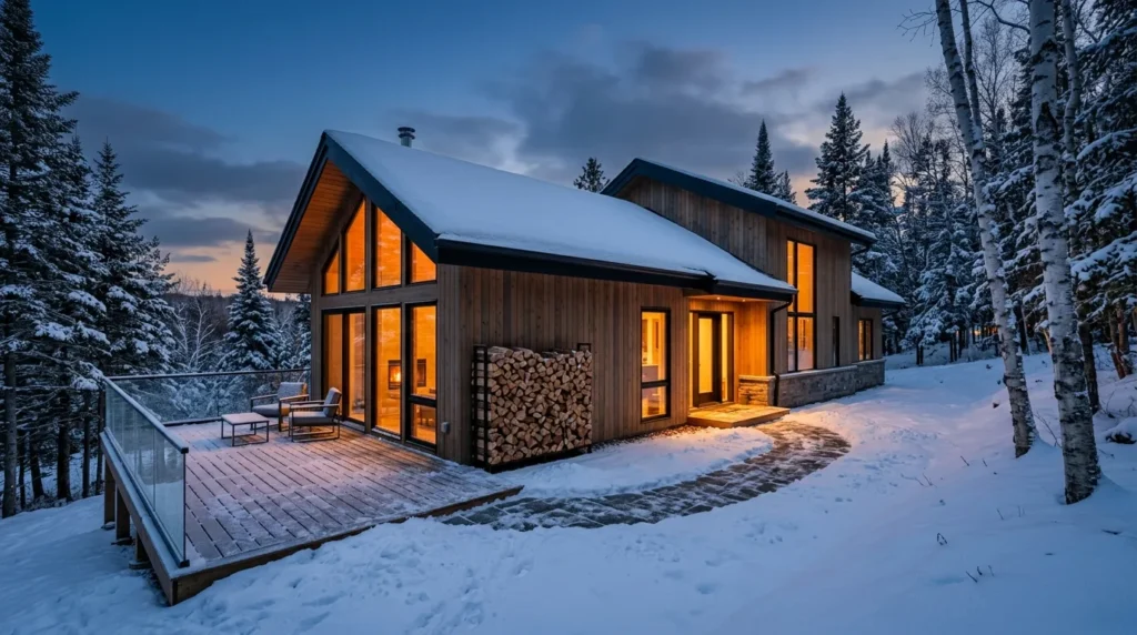 For this article, select a creative concept directly related to the topic, and create visuals with cinematic quality and the aesthetic of an editorial magazine cover, ensuring each composition is unique and distinct. The visuals must be in landscape format, with a 16:9 aspect ratio, and feature a wide, horizontal composition—vertical or square formats are strictly prohibited. Wide landscape format only, no portrait, no square.“Your Step-by-Step Winterization Checklist”